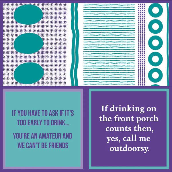 Outdoorsy Cocktail Napkin