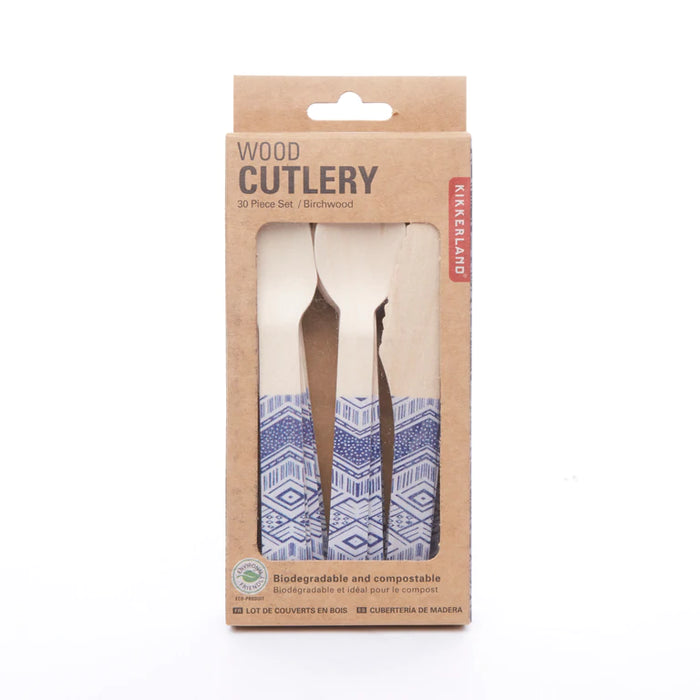 Wood Cutlery Tribal
