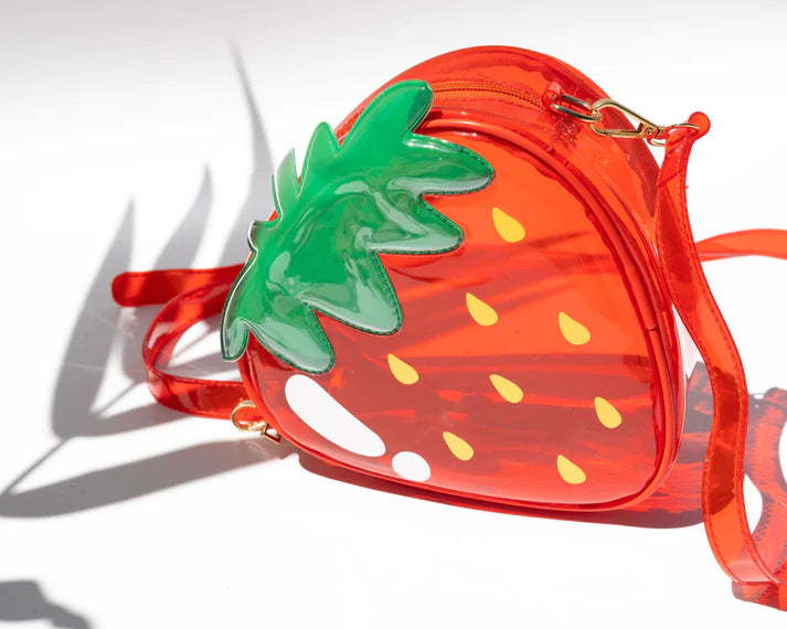Jelly Hand Bag Strawberry