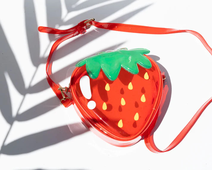 Jelly Hand Bag Strawberry