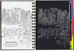 Scratch & Sketch Extreme Cities