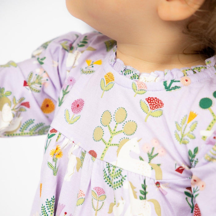 Folk Magic Ruffle Dress 12-18M