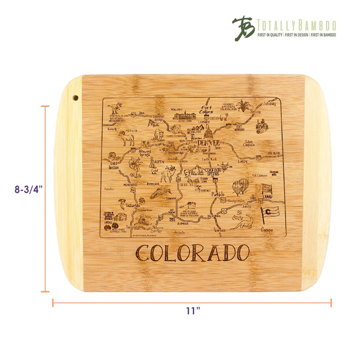Slice of Life Colorado Cutting Board Small