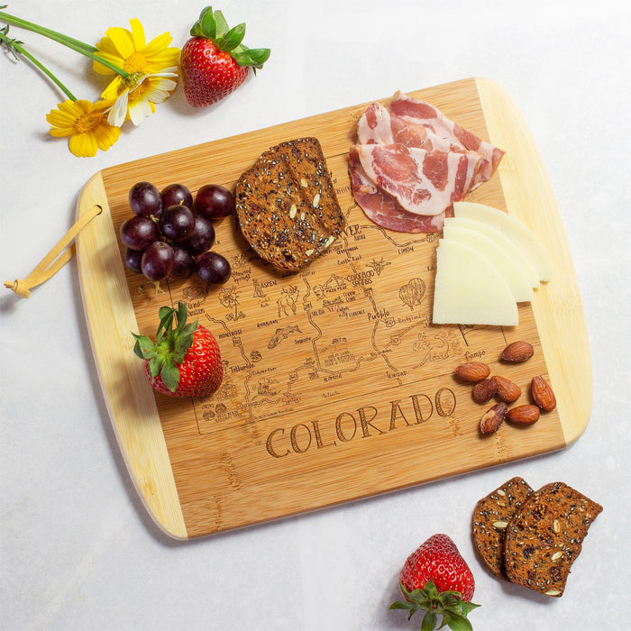 Slice of Life Colorado Cutting Board Small