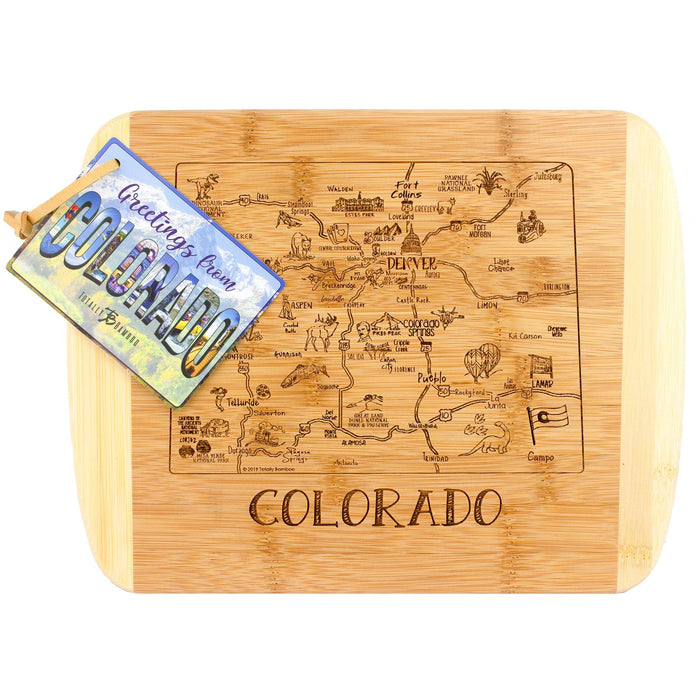 Slice of Life Colorado Cutting Board Small