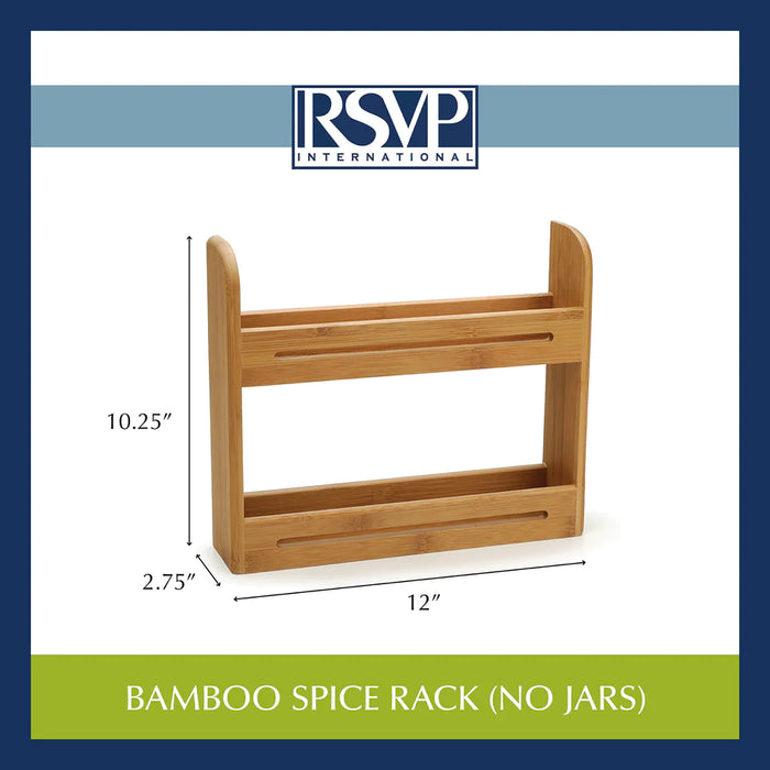 Bamboo Spice Rack