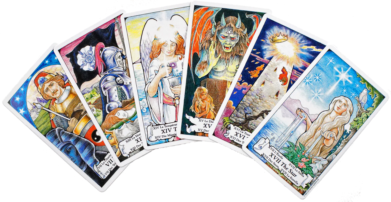 Tarot Book and Card Set