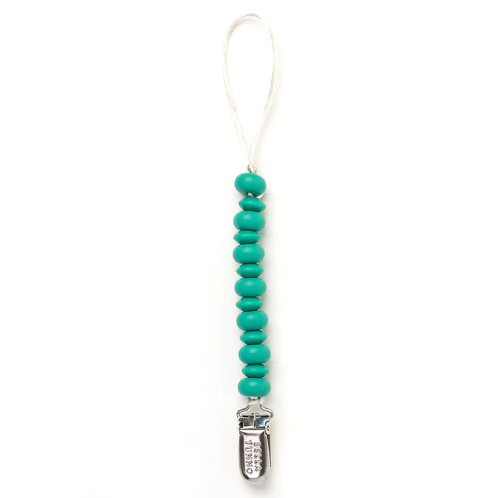 Teal Pacifier Clip