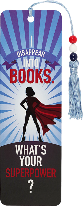 I Disappear Into Books Bookmark