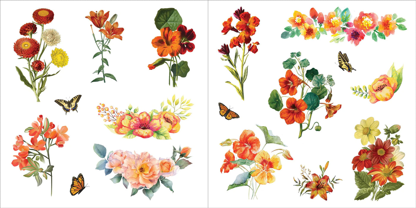 Bunches of Botanicals Sticker Book