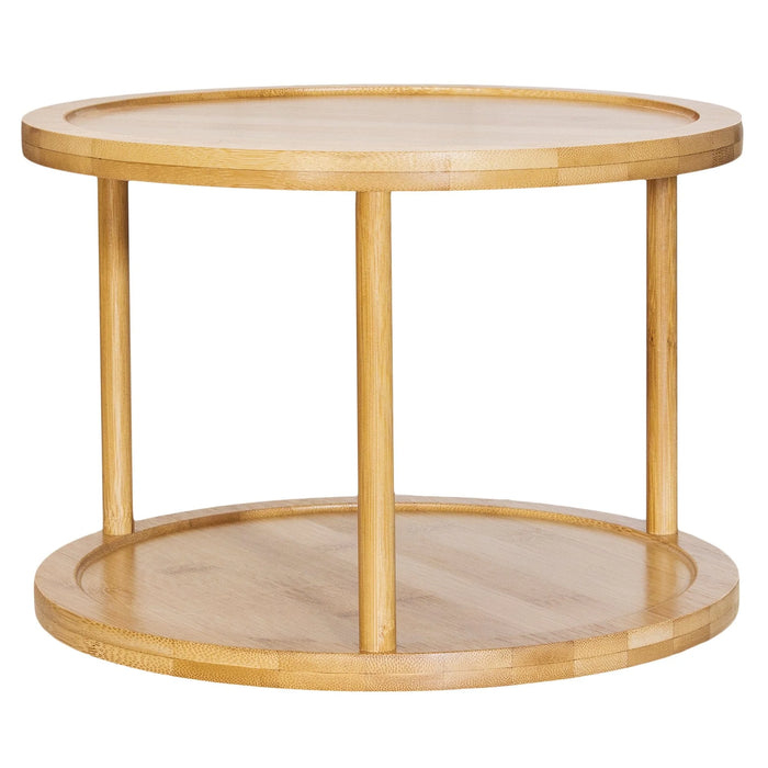 Lazy Susan 2-Tier Bamboo