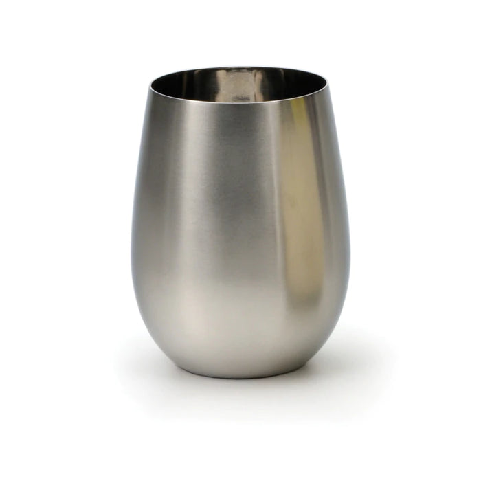 Stemless Stainless Steel Wine Glass