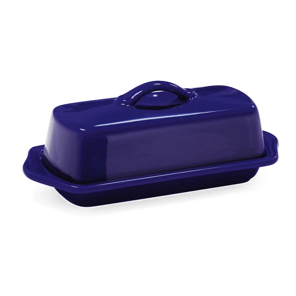 Butter Dish Cobalt Blue