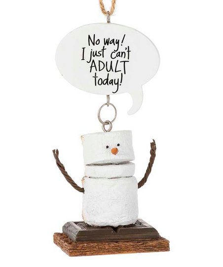 Can't Adult Smores Ornament