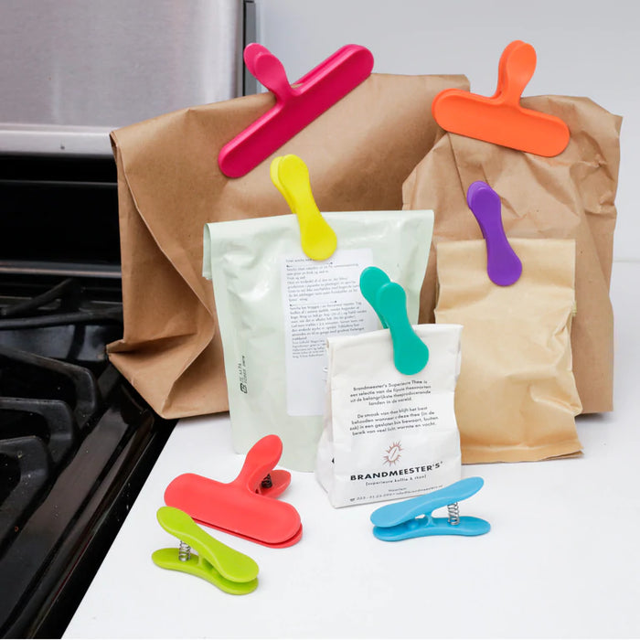 Rainbow Bag Clip Set Assorted Sizes