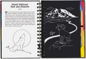 Scratch & Sketch National Parks