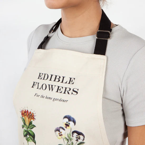 Edible Flowers Apron