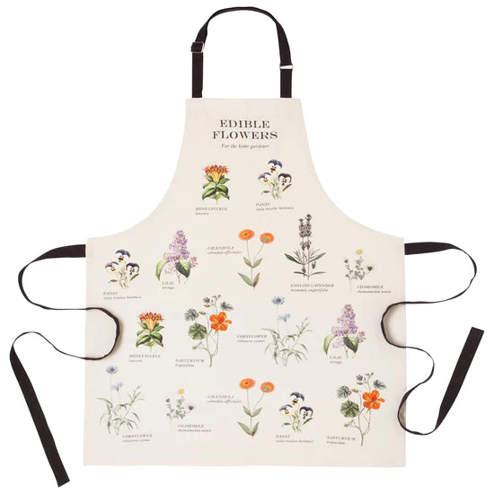 Edible Flowers Apron