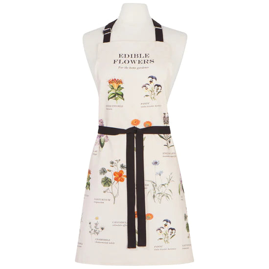 Edible Flowers Apron