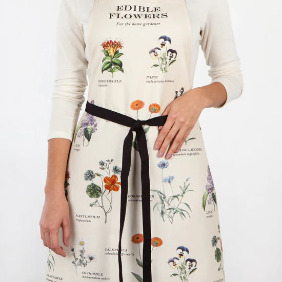 Edible Flowers Apron
