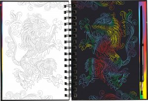 Scratch & Sketch Extreme Fantasy Art