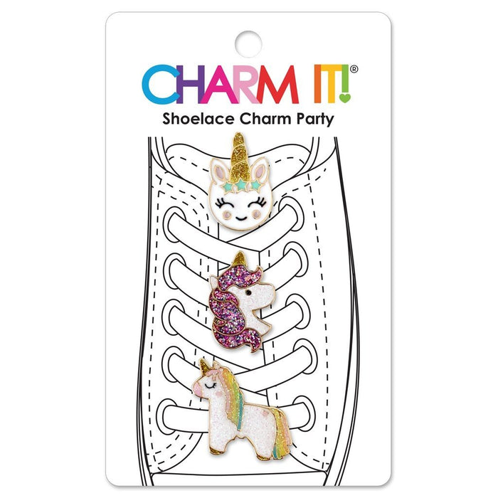 Charm It! Unicorn Shoelace Charm Set