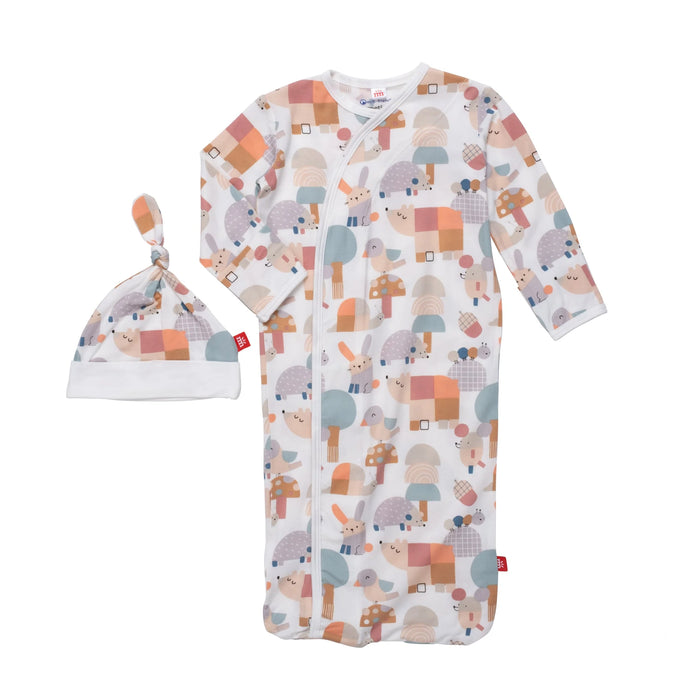 Willow Grove Gown W/Hat Set NB-3m