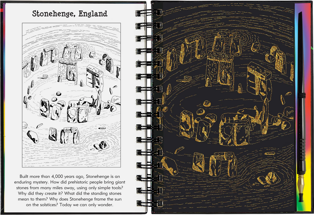 Scratch & Sketch Wonders Of The World