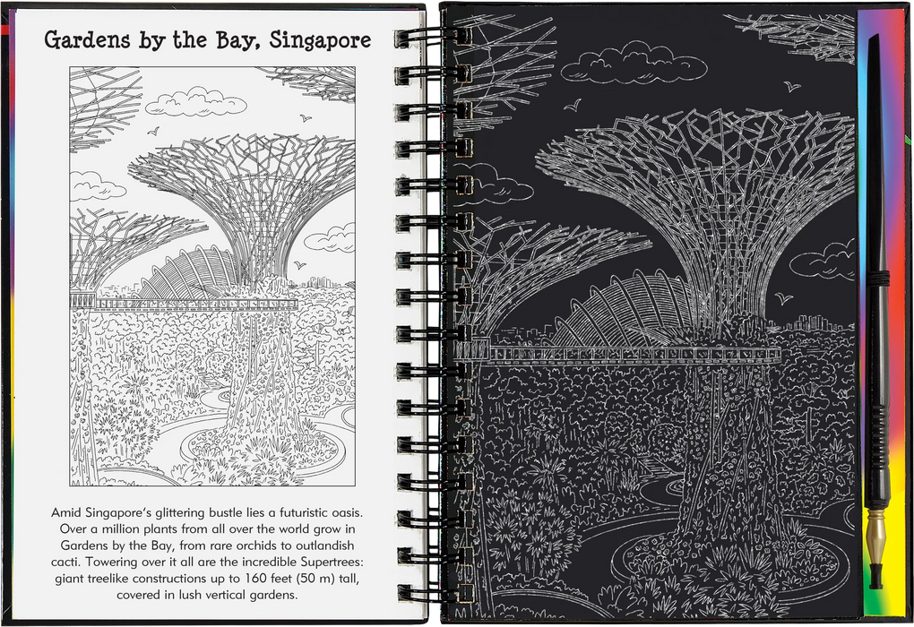 Scratch & Sketch Wonders Of The World