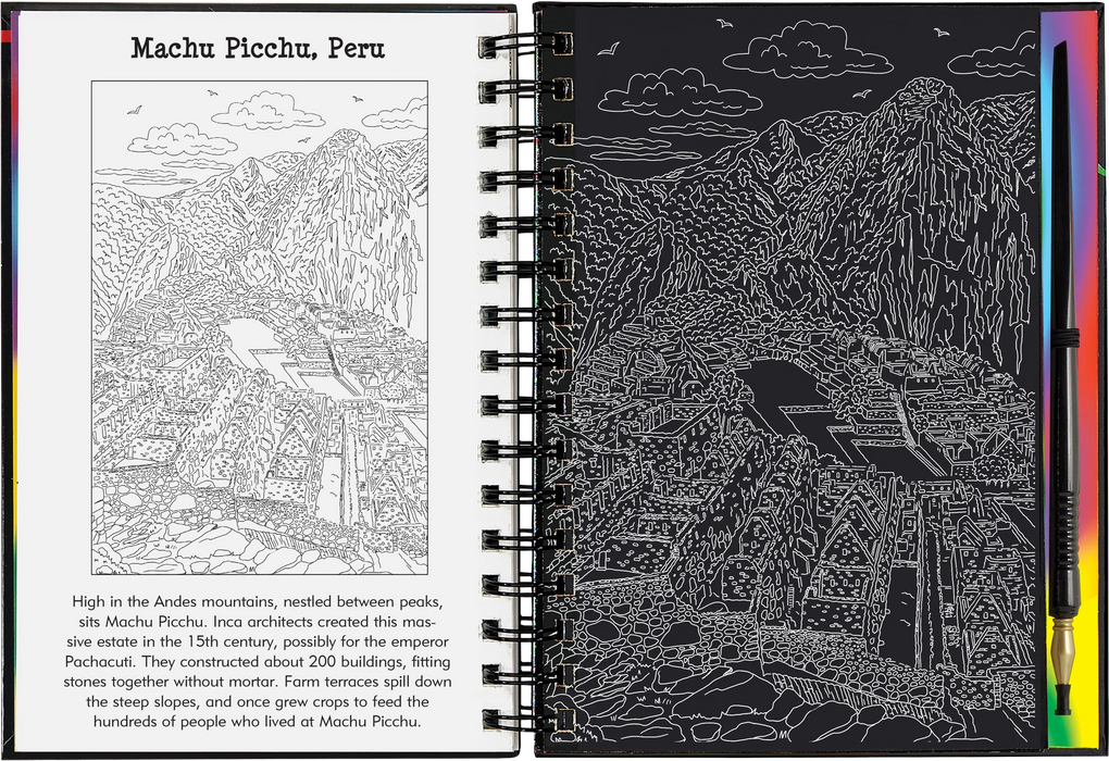 Scratch & Sketch Wonders Of The World