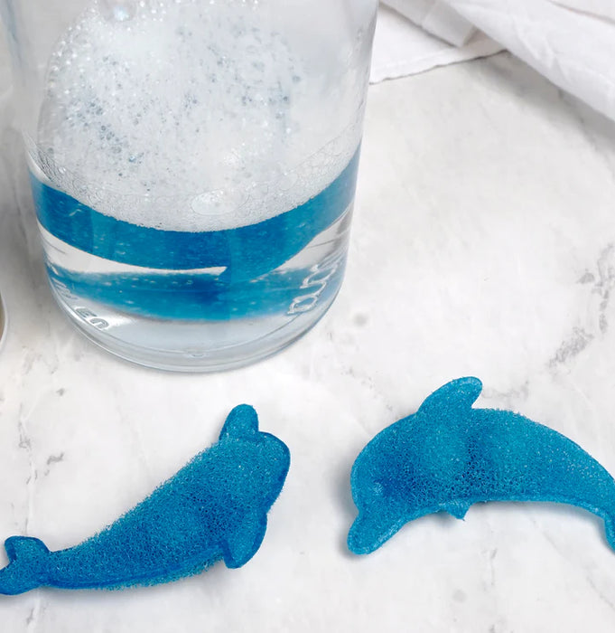 Bottle Cleaning Sponges Dolphin