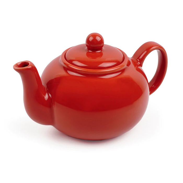 Stoneware Teapot Red