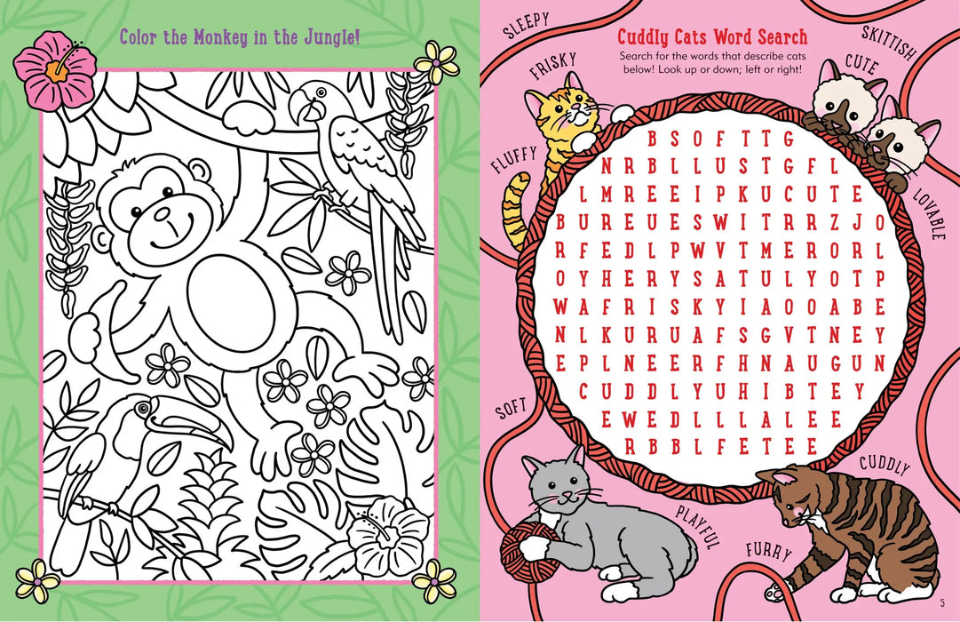 Furry Friends Activity Book