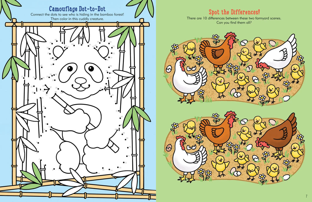 Furry Friends Activity Book
