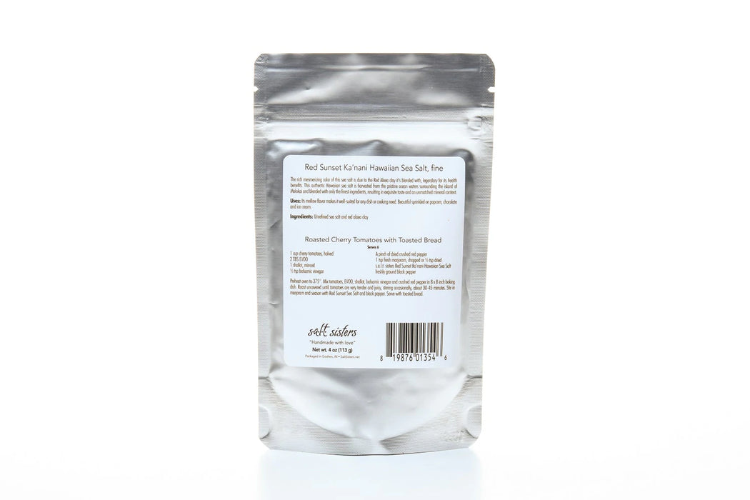Red Sunset Hawaiian Sea Salt Fine