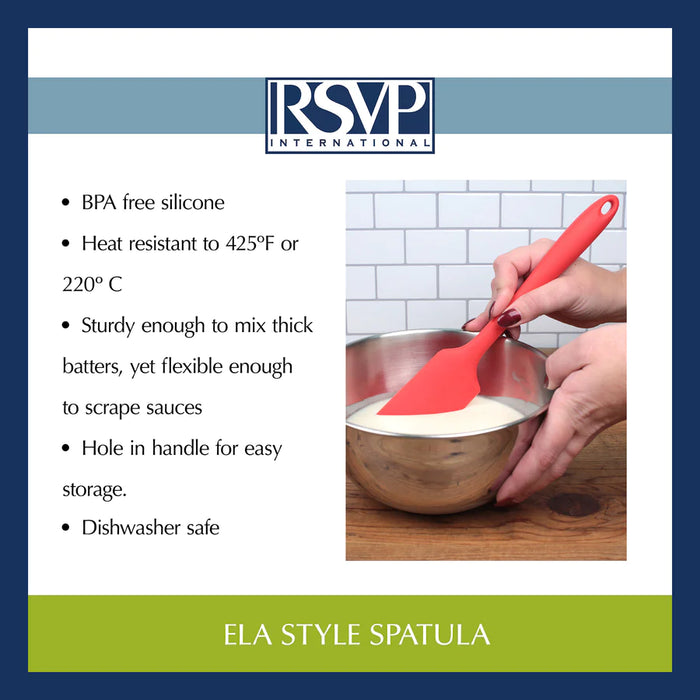 Red Silicone Spatula