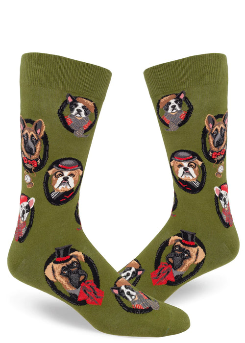 Dapper Dogs Mens Socks