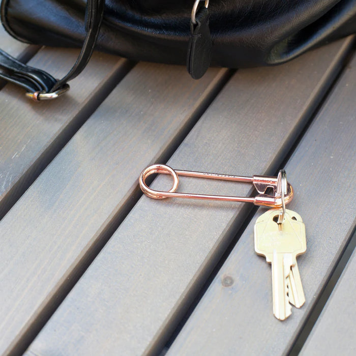 Safety Pin Key Ring