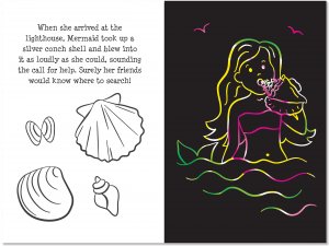 Scratch & Sketch Mermaid Adventure