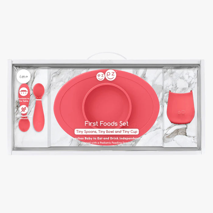 First Foods Set Coral