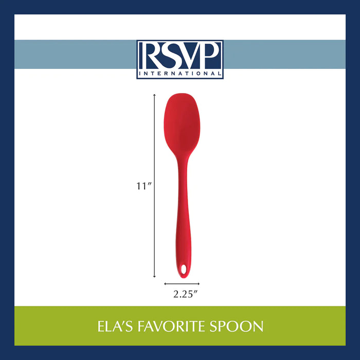 Turquoise Silicone Spoon