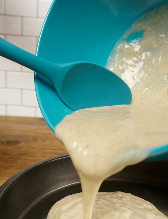 Turquoise Silicone Spoon