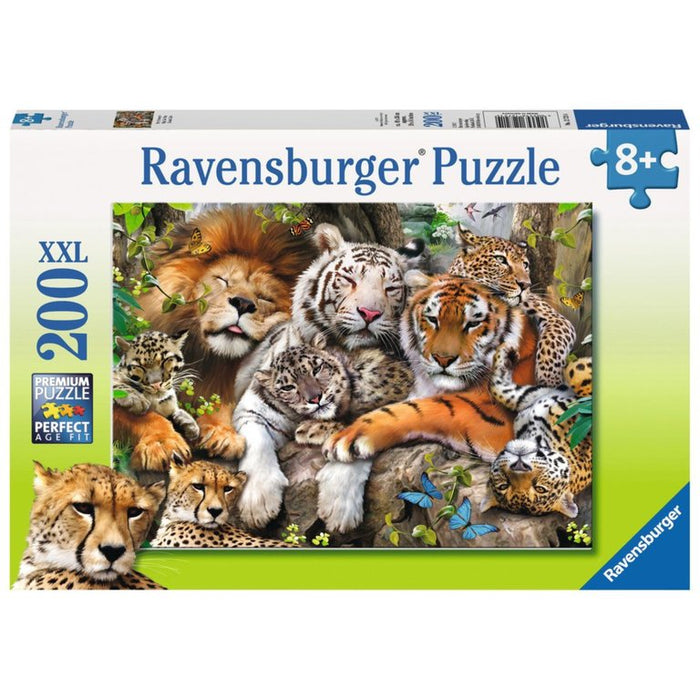 200 pc Big Cat Nap Puzzle