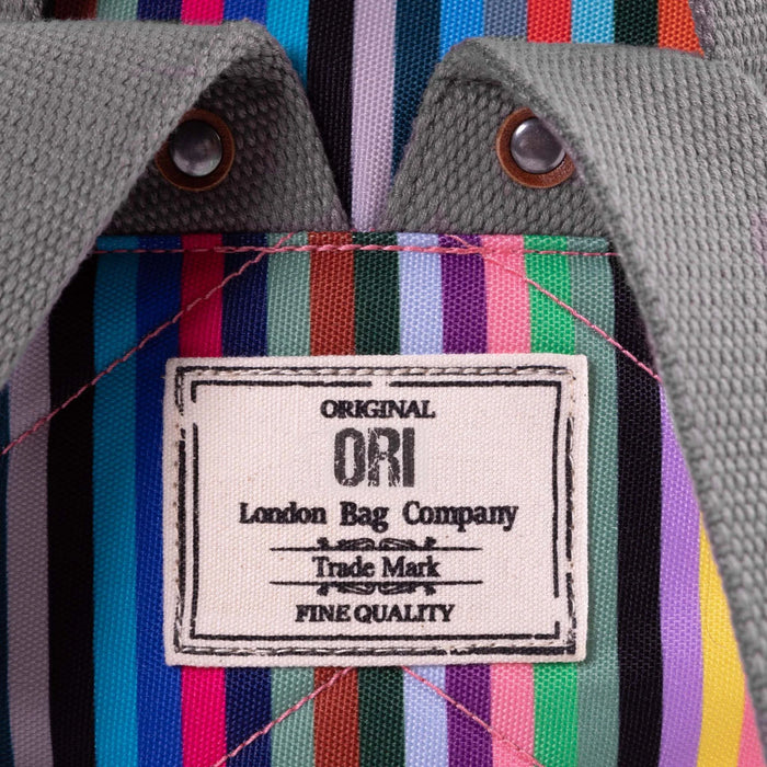 Bantry B Multi Stirpe Small Canvas Bag