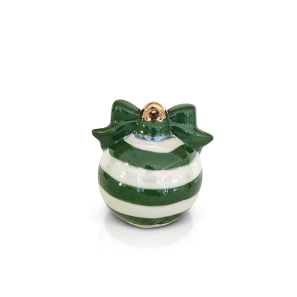 A282 Green & White Ornament