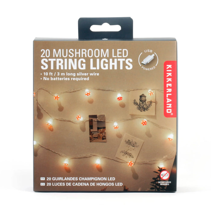 Mushroom LED String Lights