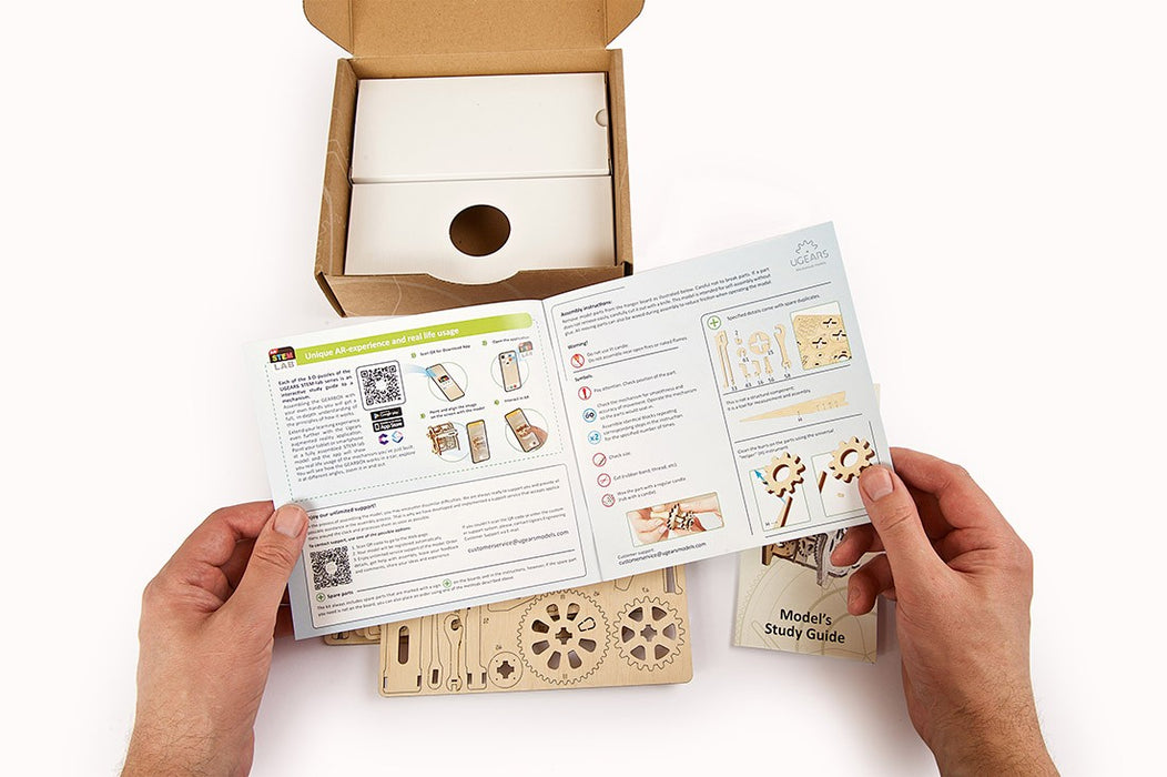 UGears Stem Lab Gear Box