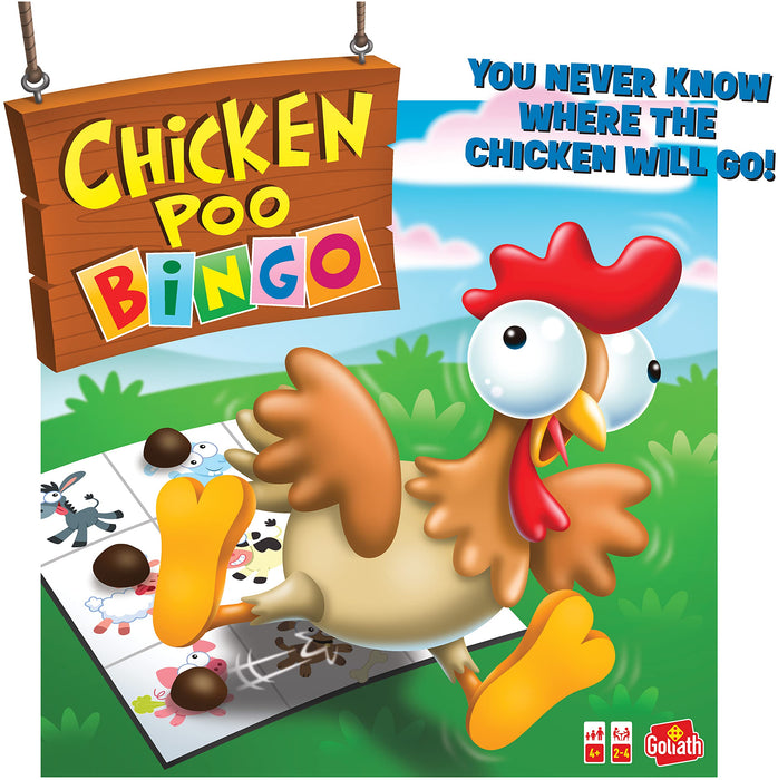 Chicken Poo Bingo Game