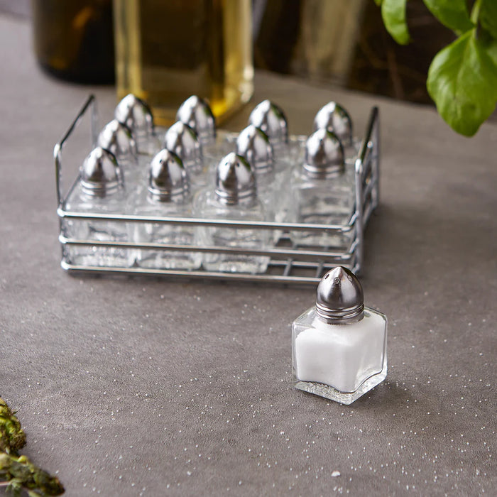 Mini Glass Salt Shakers