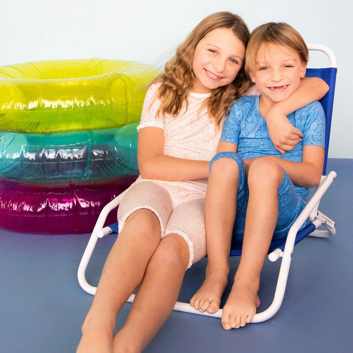 Seas The Day Pink Short PJ Set 2T